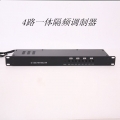 4-way agile modulator CATV analog front end AV to RF