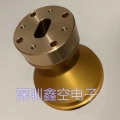 KU band feed source disk, single polarization biased U-split feed source disk, Noset high-frequency head feed source
