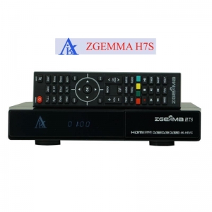 4K Satellite Digital Tv Decoder Twin Dvb S2x + Dvb C/t2 Zgemma H7s