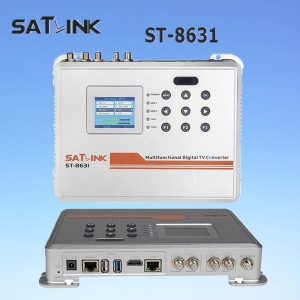 Satlink ST-8631 Multifunction Digital TV Converter DVB-S2 DVB-T2/C Finder than ST-5150 ST-6986