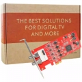 TBS6704 ATSC/Clear QAM (J.83 Annex B) Quad Tuner PCIe Card