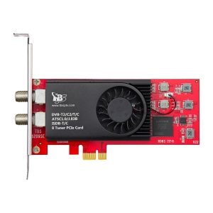 TBS6290se V2 DVB-T2/T/C(J.83A/B/C)/ISDB-T/C /ATSC1.0 Dual Tuner Dual CI PCI-e Card