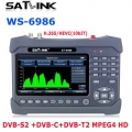 Satlink ST-6986 DVB-S2/S DVB T/T2 DVB-C Satellite signal finder locator H.265 HEVC MPEG-4 signal Meter Finder satlink ST6986