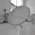 Weather resistant 90cm Ku band offset antenna outdoor dish antenna