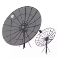 400cm 4-meter C-band main focal aluminum mesh antenna for 4-meter satellite TV