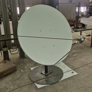 KU band offset 1.2m carbon fiber glass fiber antenna anti rust satellite dish antenna